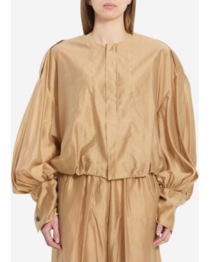 THE LATEST Diana Lightweight Muslin Shirt - Natural