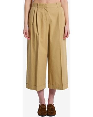 The Row Lior Pants - Natural