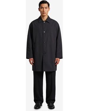 The Row Cappotto Verna Nero - Blu