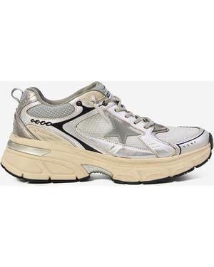 Golden Goose Lightstar Low Top Trainers - White
