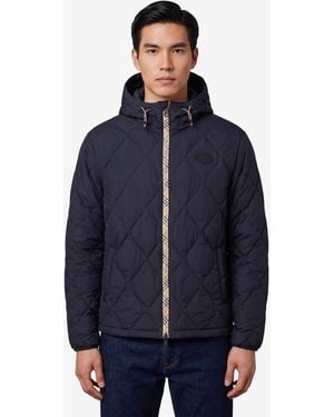 Burberry Giubbino Hescott Trapuntato - Blu
