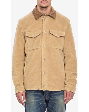 Moncler Overshirt Teddy - Neutro