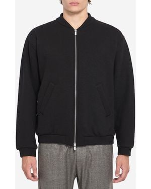 Barena Gabier Lanoso Bomber Jacket - Black