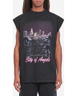 Balenciaga City Of Angtels Tshirt - Black