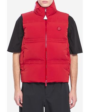 Moncler x A$AP ROCKY Sparky Padded Vest - Red