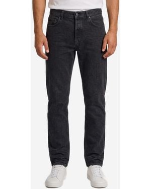 Saint Laurent Bristol Relax Tapered Leg Jeans - Black