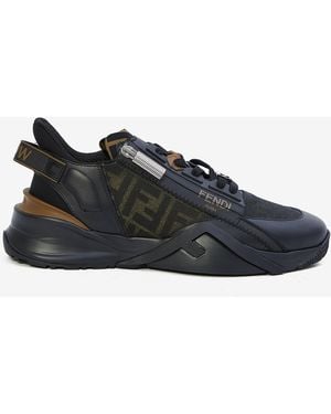Fendi Flow Running Sneakers - Black