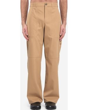 Loewe Cargo Pants - Natural