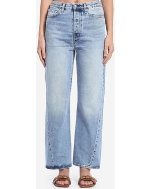 TOTEME Twisted Seam Jeans - Blue