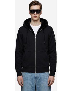 Moose Knuckles Felpa Classic Bunny - Nero