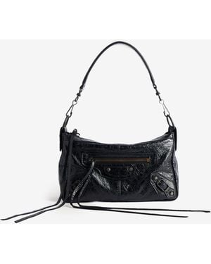 Balenciaga Mini Le City Moto Bag - White