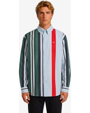 Loewe Striped Cotton Shirt - Red