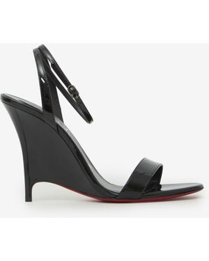 Christian Louboutin Zeezeenella 100 Sandals - Black