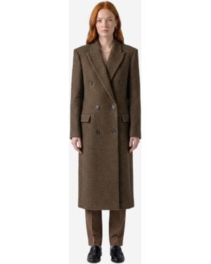 The Row Melange Bamira Coat - Natural