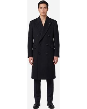 Lardini Doublebreasted Coat - Blue