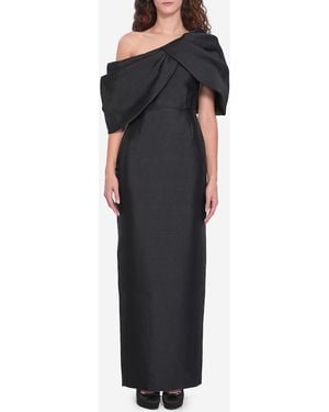 Solace London Davina Maxi Dress - Black
