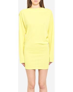 Jacquemus Mistral Mini Dress - Yellow