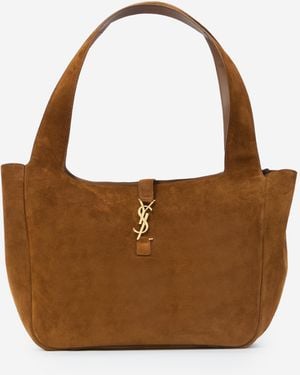Saint Laurent Le 5 7 Bea Tote Bag - Brown
