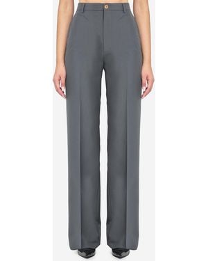 Gucci Technical Panama Trousers - Blue