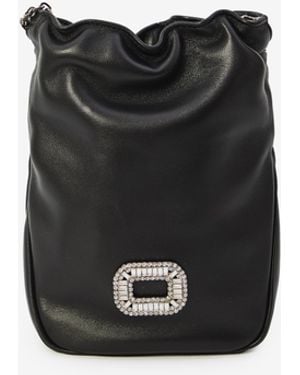 Roger Vivier Nano Pilgrim Bag - Black