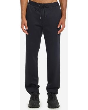 Moncler Logo Joggers - Blue