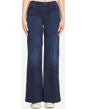 Mother The Twister Sneak Denim Jeans - Blue