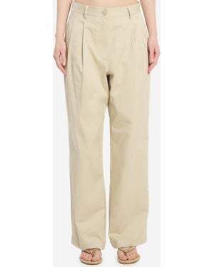 Frankie Shop Norstrand Chino Trousers - Natural