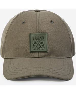 Loewe Cappello Con Applicazione - Grigio