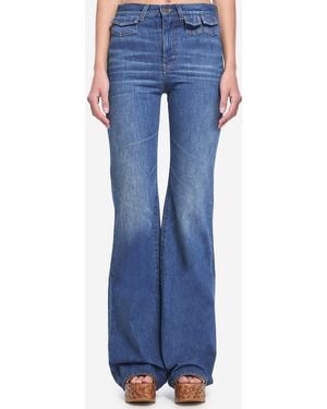 Chloé Flare Jeans - Blue