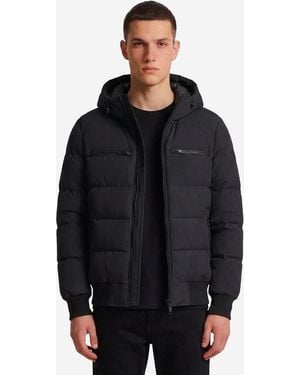Moose Knuckles Bomber Imbottito Soho - Nero