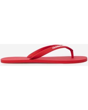 Christian Louboutin Slipper Infradito The Summer - Rosso