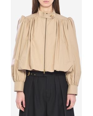 Chloé Giacca Boule Arricciata - Neutro