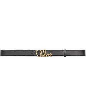 Chloé Chlo Iconic Belt - White