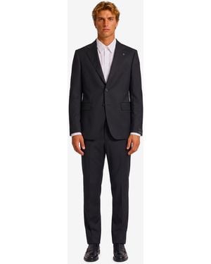 Tagliatore Napoli Singlebreasted Suit - Blue