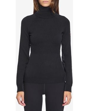 Moncler Maglia Ciclista Tricot - Black