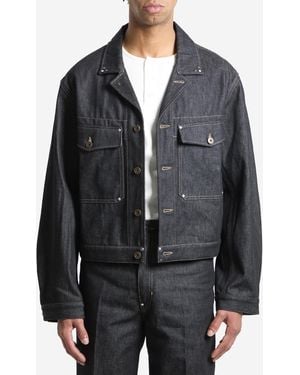 Lemaire Denim Trucker Jacket - Black