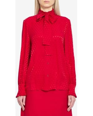 Valentino Garavani La Cour De Coeur Shirt - Red