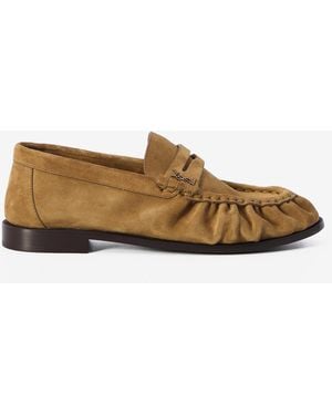Saint Laurent Le Loafer Moccasins - White