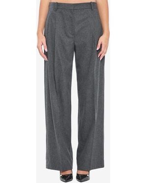 KHAITE Pantaloni August - Grigio