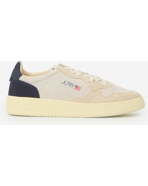 Autry Medalist Low Trainers - Natural