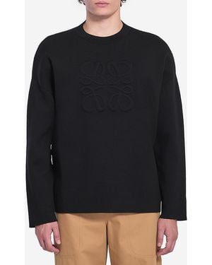 Loewe Anagram Jumper - Black