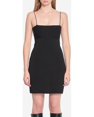 Alexander Wang Mini Slip Dress With Cami Band - Black