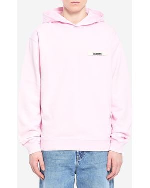 Jacquemus Gros Grain Hoodie - White