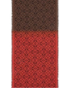 Loewe Sciarpa - Rosso