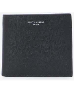 Saint Laurent Eastwest Bifold Wallet - White