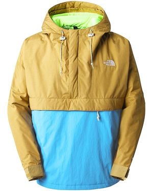 The North Face 78 Low-fi Hi-tek Windjammer Jacket Utility Brown / Supersonic Blue