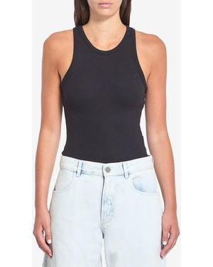 Alaïa Sleeveless Bodysuit - Blue