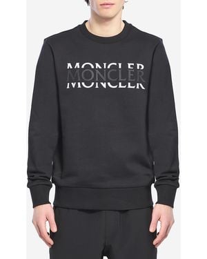 Moncler Crewneck Sweatshirt - Grey