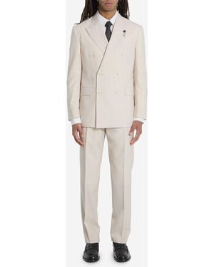 Lardini Feeling Doublebreasted Suit - White