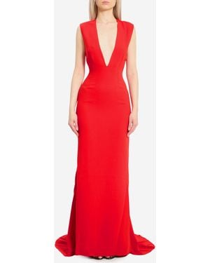 Solace London Althea Maxi Dress - Red